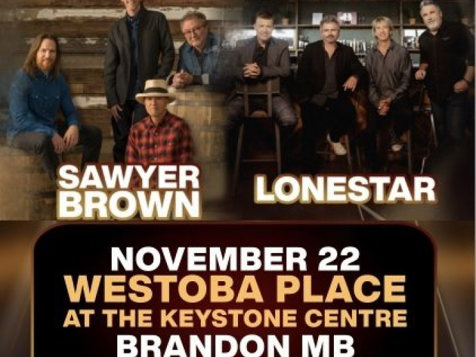 COUNTRY MUSIC ICONS SAWYER BROWN, AND LONESTAR COMING TO BRANDON